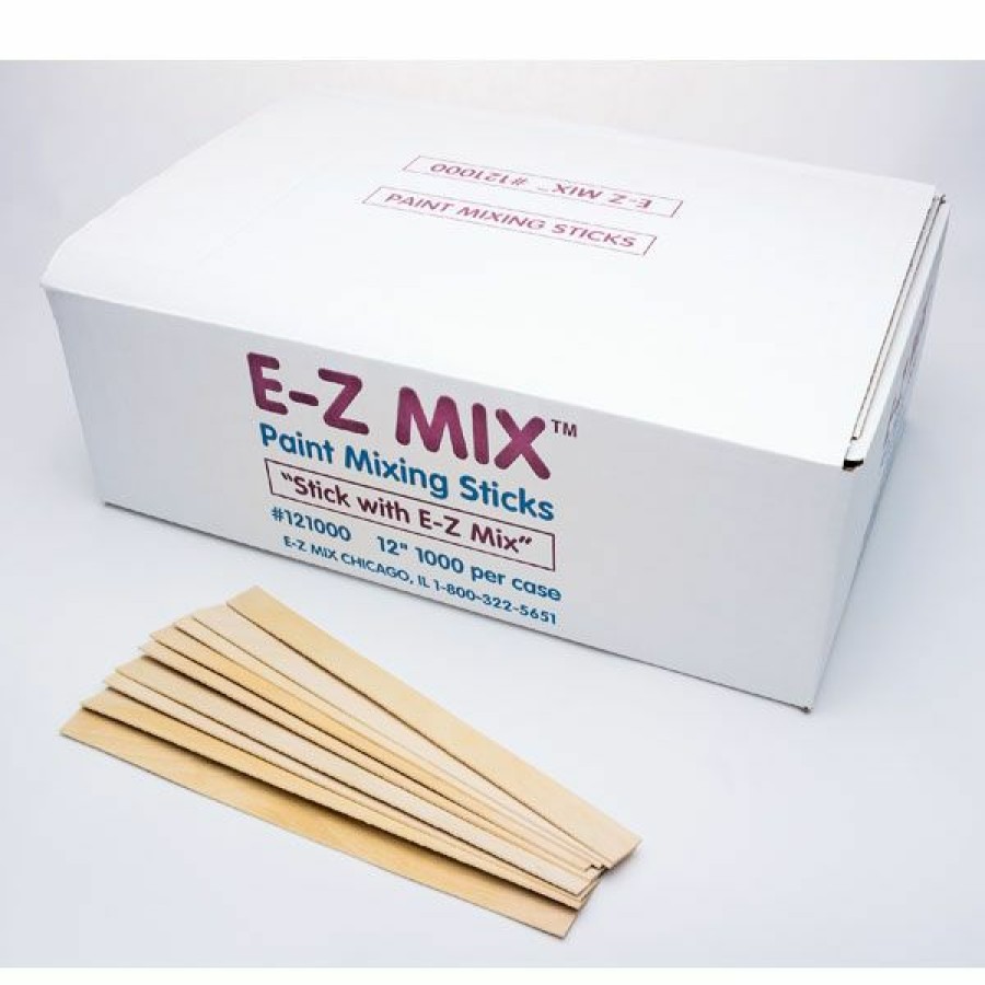 Paint Guns & Equipment * | Wholesale 12 In Wooden Stir Sticks 1000 Box