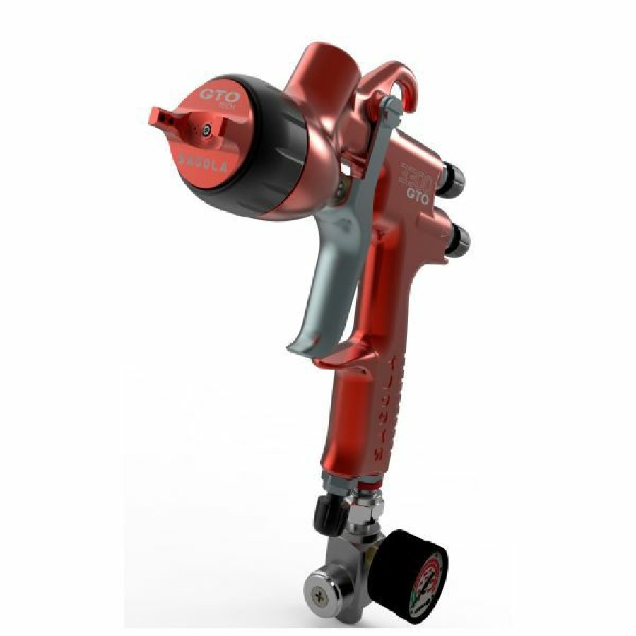 Paint Guns & Equipment * | Best Deal Sagola 3300 Gto Gravity, Tech Aircap-1.30Mm Pg10141567