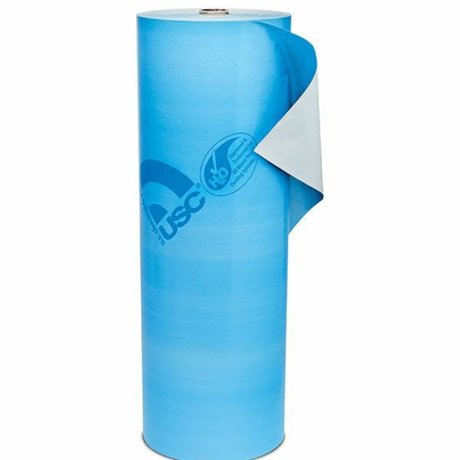 Paint Guns & Equipment * | Coupon Usc Polycoated Blue Masking Paper 17.5 In X 700 Ft