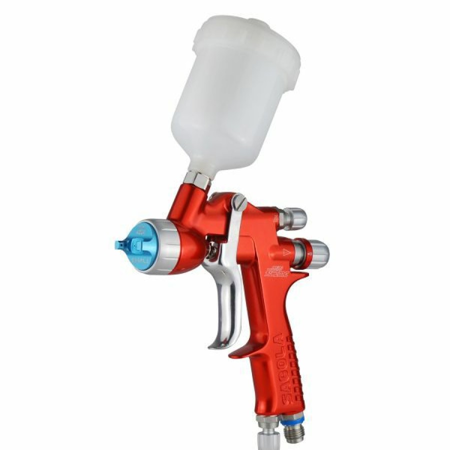 Paint Guns & Equipment * | New Sagola Mini Xtreme Gravity, Mini Aqua Aircap-0.80Mm Pg10111801