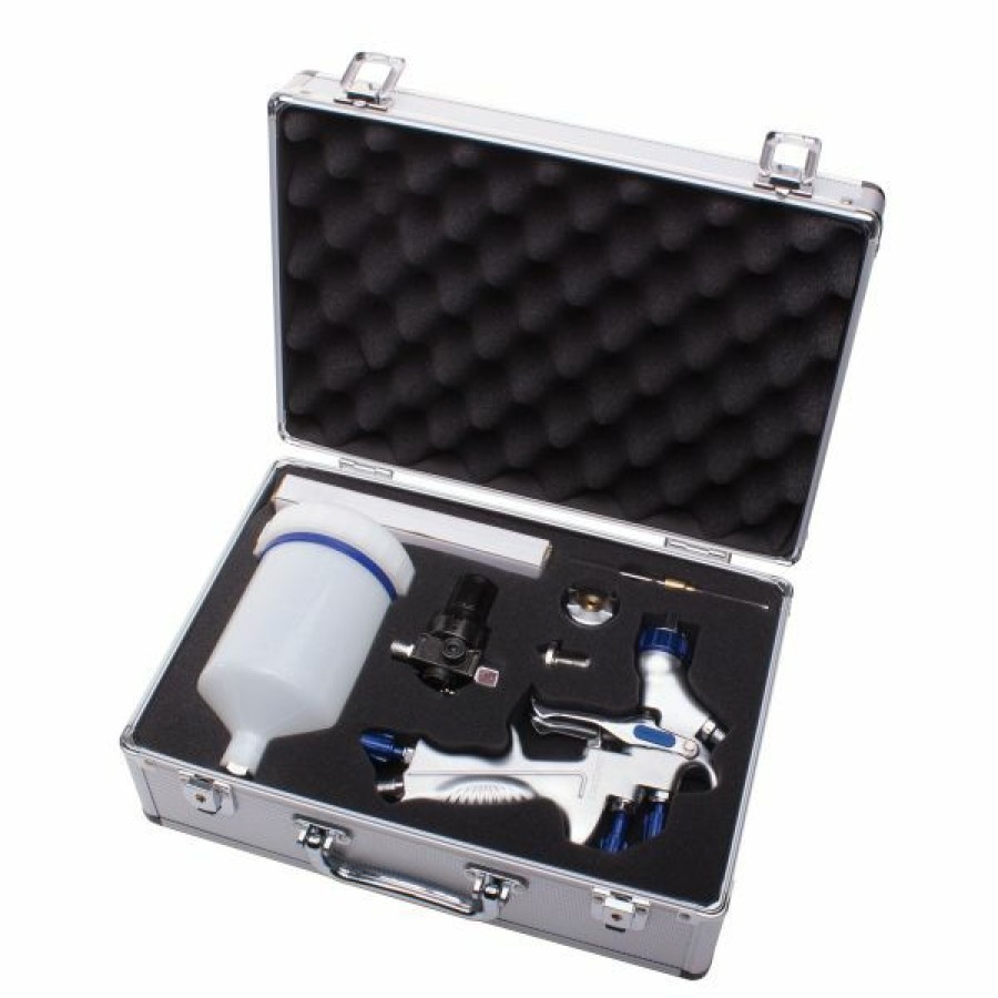 Paint Guns & Equipment * | Buy Eastwood Concours 2 Single Hvlp Spray Paint Gun Kit In Aluminum Case