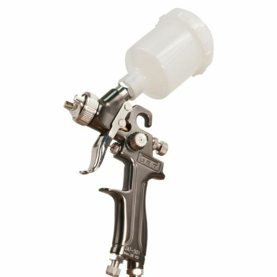 Paint Guns & Equipment * | Top 10 Jet Jat-501 Mini Spray Gun (Hvlp) 505501