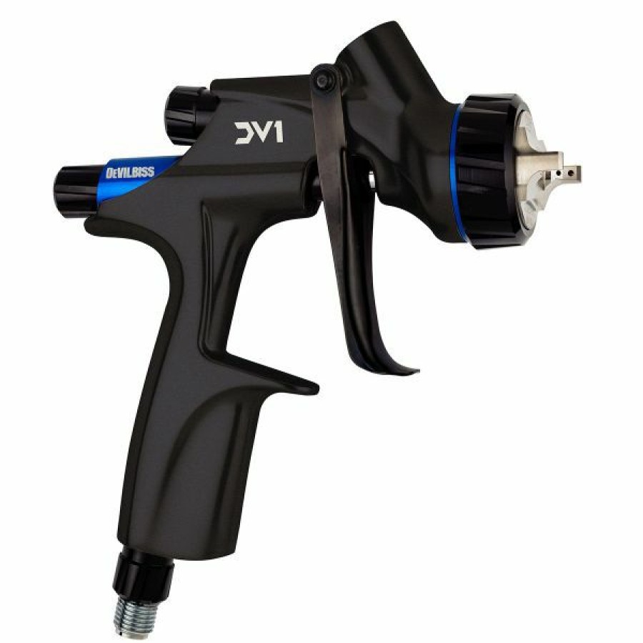 Paint Guns & Equipment * | Discount Devilbiss Dv1-B Plus Basecoat Digi Uncupped Hvlp (1.2 1.3 -1.4) 704504