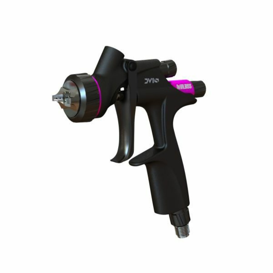 Paint Guns & Equipment * | New Devilbiss Dv1 S Hvlp Plus Kit (1.0,1.2, Dv1-S1, Cupped) 704532