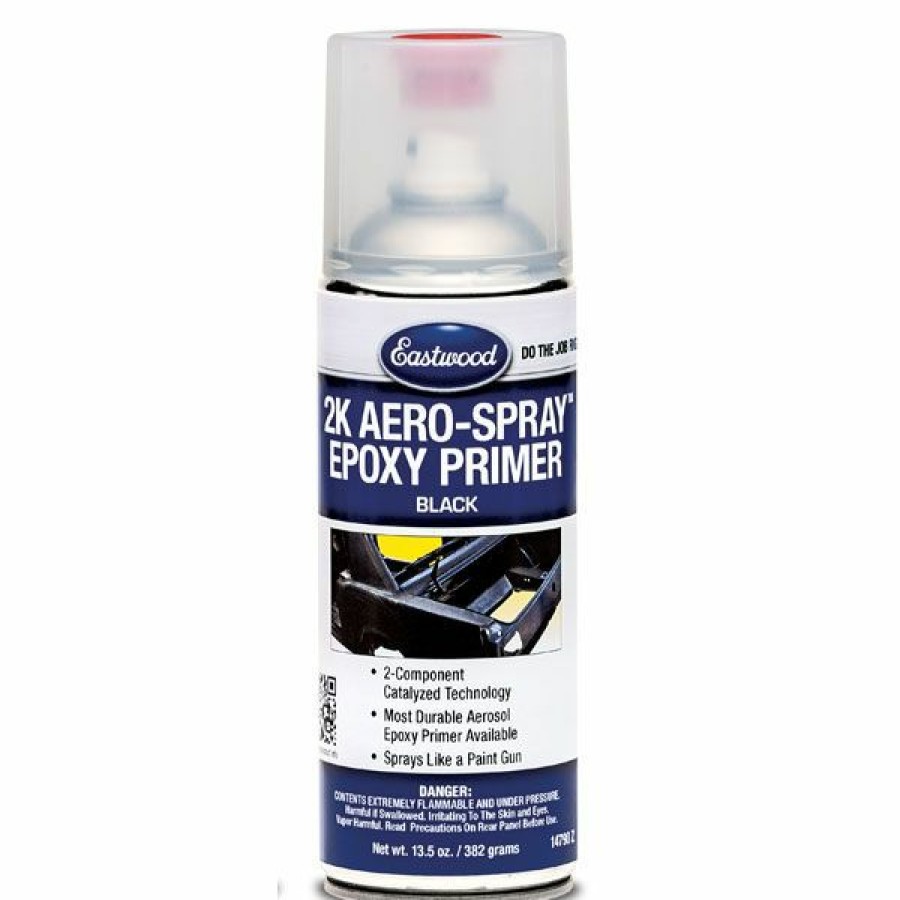 2K Aerospray And Duraspray Paints Primers Clears * | Best Reviews Of Eastwood 2K Aerospray Spray Paint Epoxy Primer Black