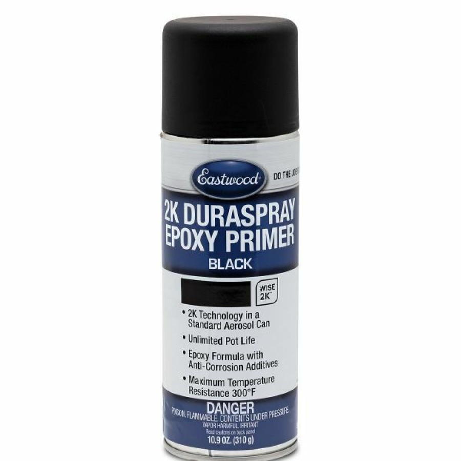 2K Aerospray And Duraspray Paints Primers Clears * | Budget Eastwood 2K Duraspray Epoxy Primer Black