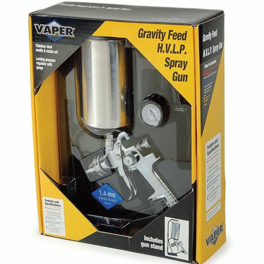 Paint Guns & Equipment * | Best Reviews Of Titan Tools 1.4 Mm Hvlp Gravity Feed Spray Gun 19114