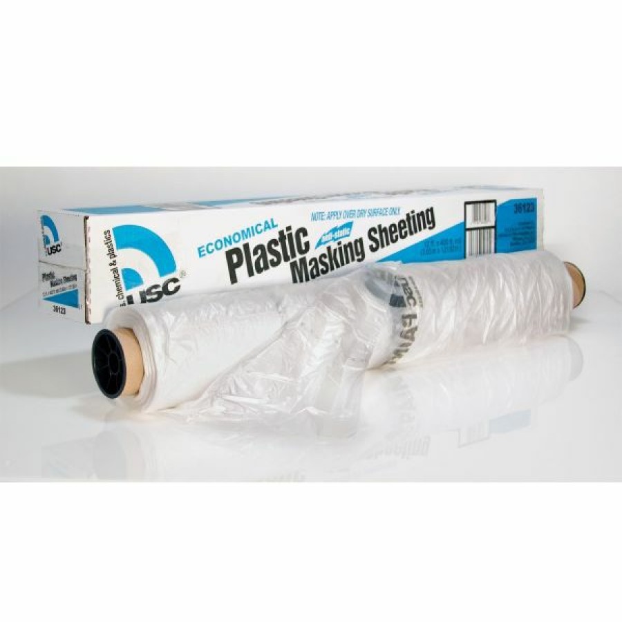 Paint Guns & Equipment * | Budget Usc Plastic Masking Sheeting 12 Wide X 400Ft