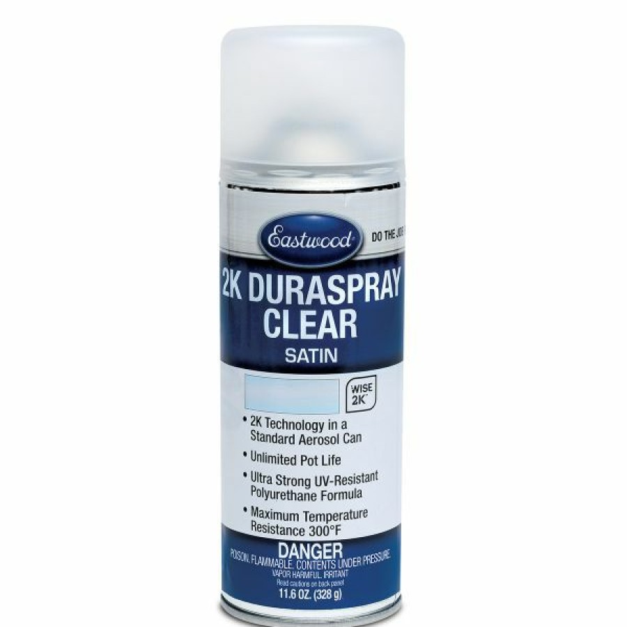 2K Aerospray And Duraspray Paints Primers Clears * | Promo Eastwood 2K Duraspray Clear Satin