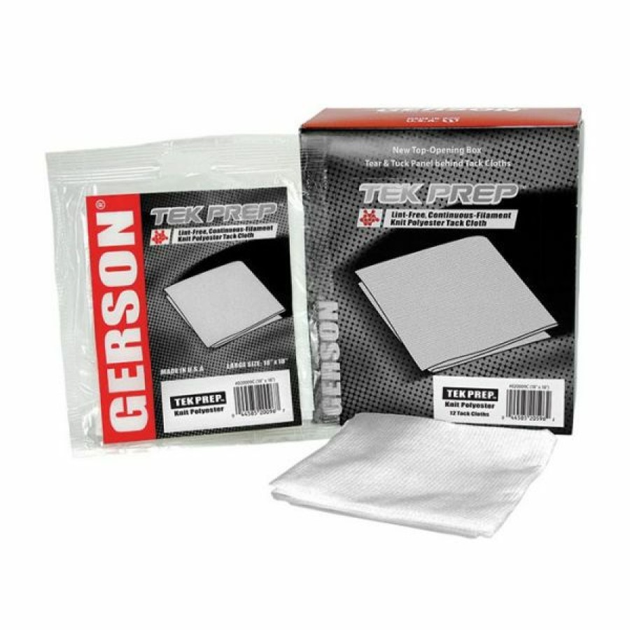 Paint Guns & Equipment * | Best Reviews Of Gerson Tek Prep Tack Rag White Low Tack Level