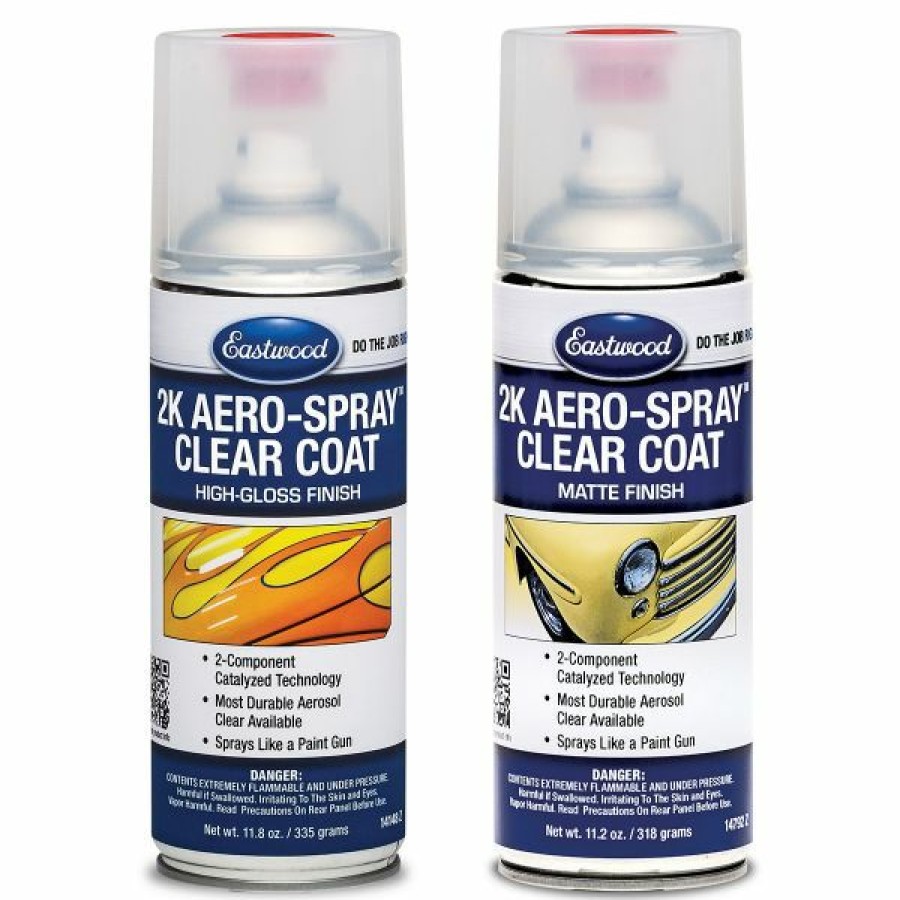 2K Aerospray And Duraspray Paints Primers Clears * | New Eastwood'S 2K Aerospray High-Gloss & Matte Clear