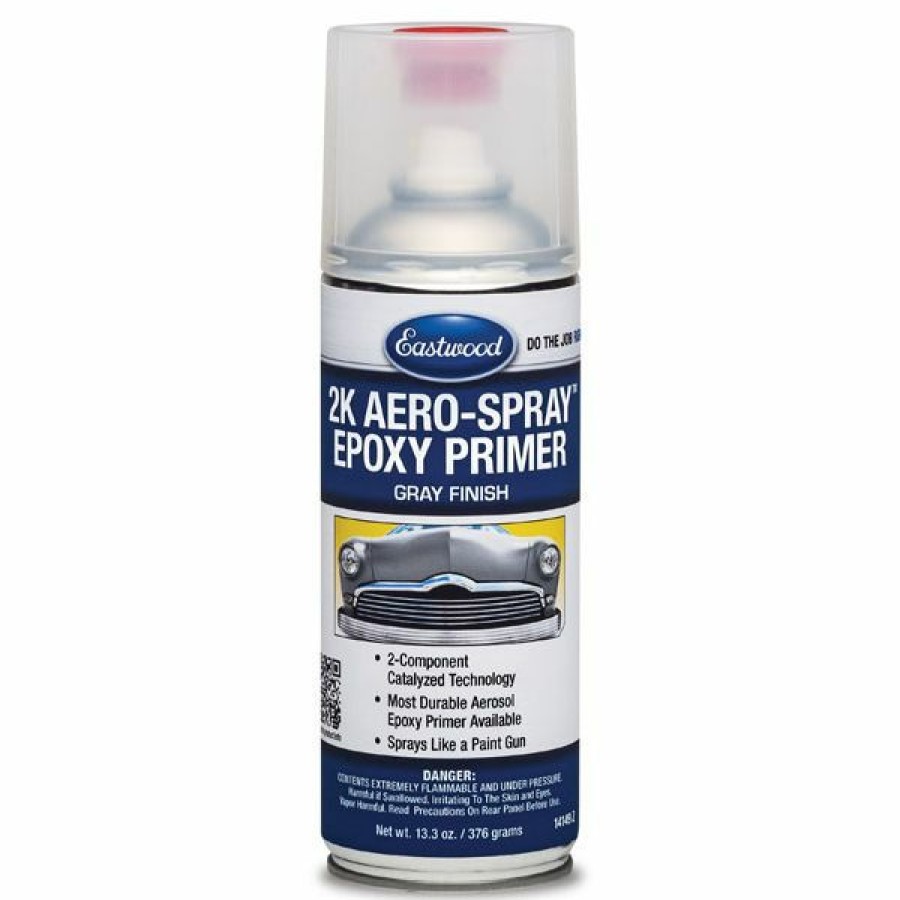 2K Aerospray And Duraspray Paints Primers Clears * | Best Sale Eastwood 2K Aerospray Spray Paint Epoxy Primer Gray