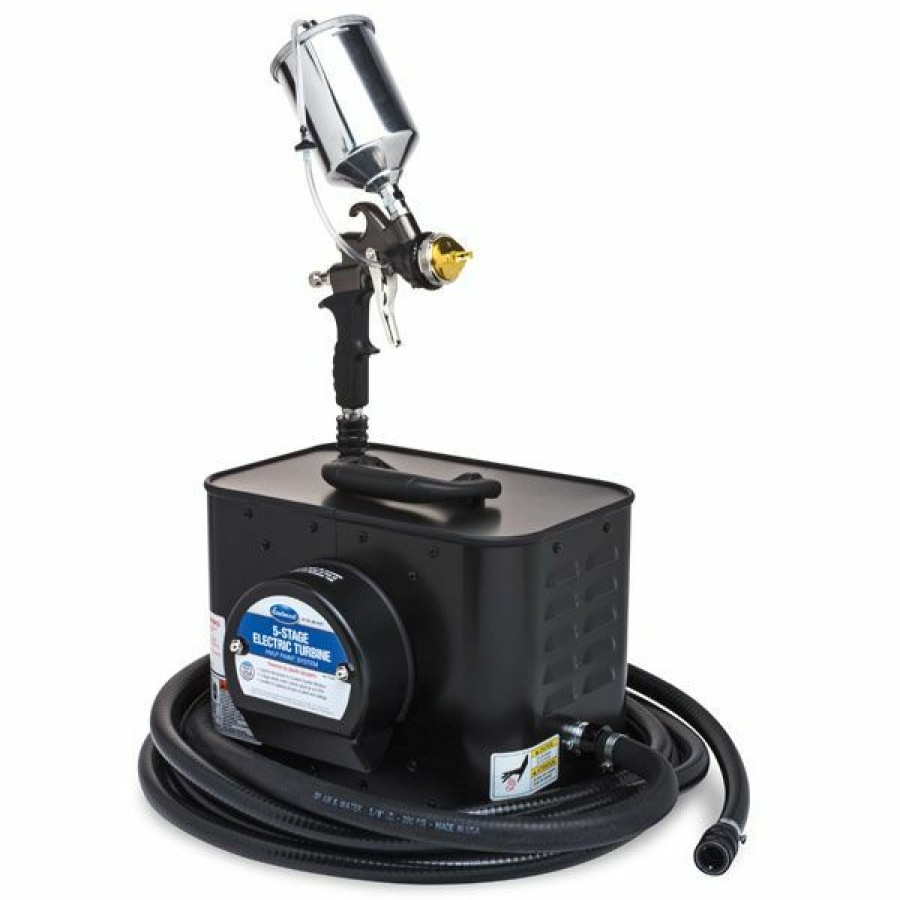 Paint Guns & Equipment * | Wholesale Eastwood 5 Stage 9.5Psi Hvlp Turbine Paint System Wth Gun