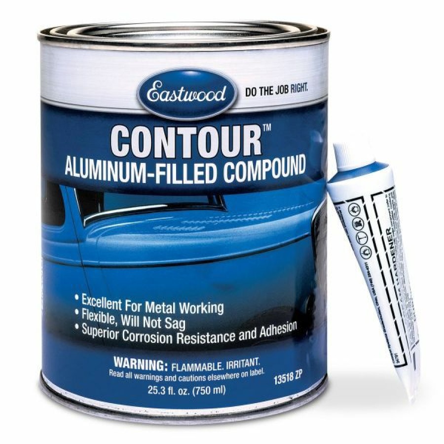 Paint Guns & Equipment * | Deals Eastwood Contour Aluminum Reinforced Repair Compound Body Filler