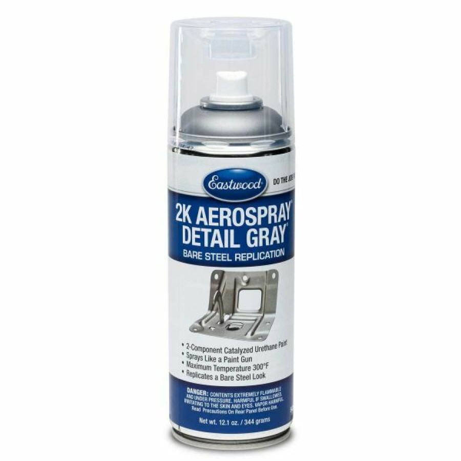 2K Aerospray And Duraspray Paints Primers Clears * | Deals Eastwood 2K Aerospray Detail Gray